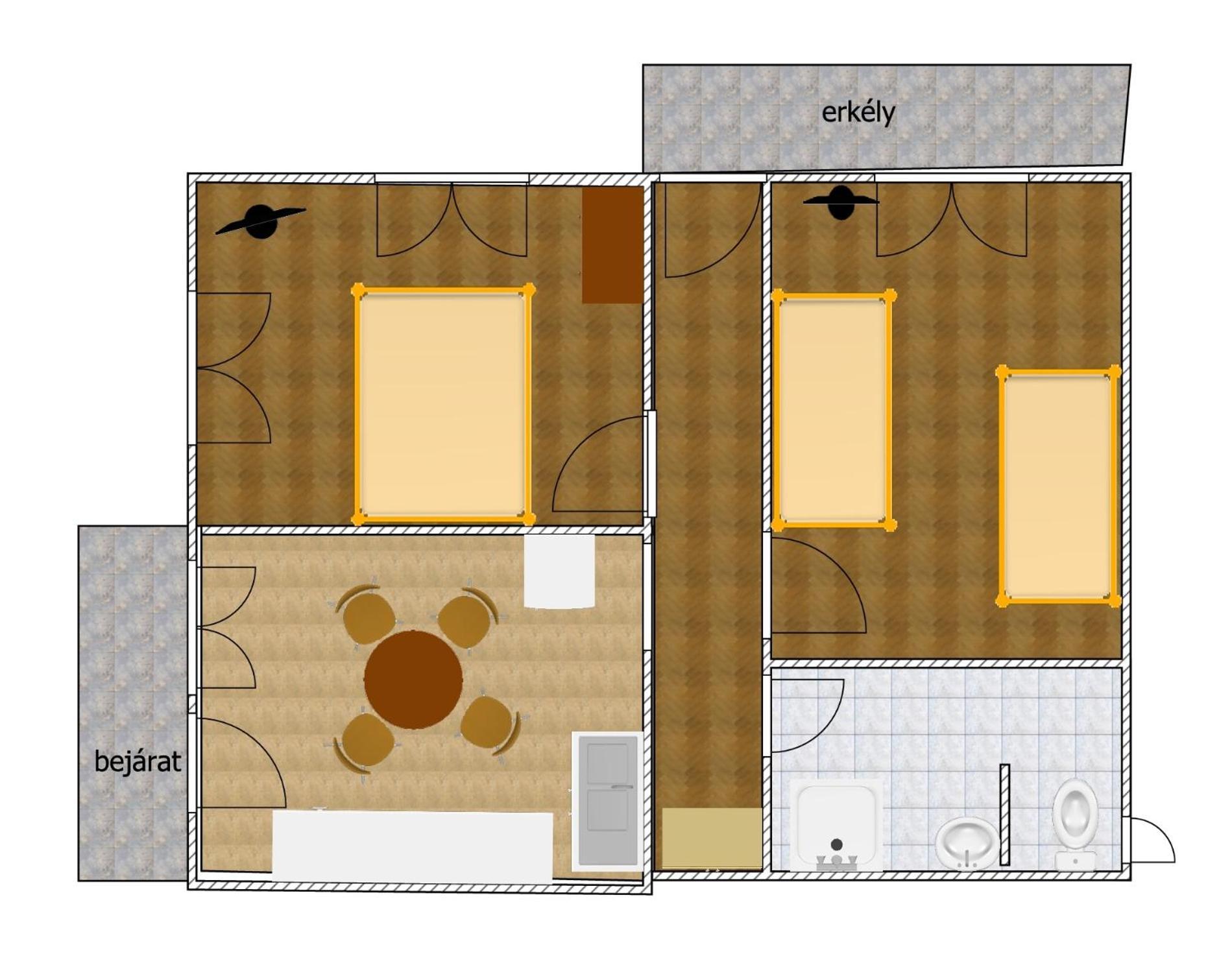 Katalin Apartmanhaz Miskolc Exterior photo